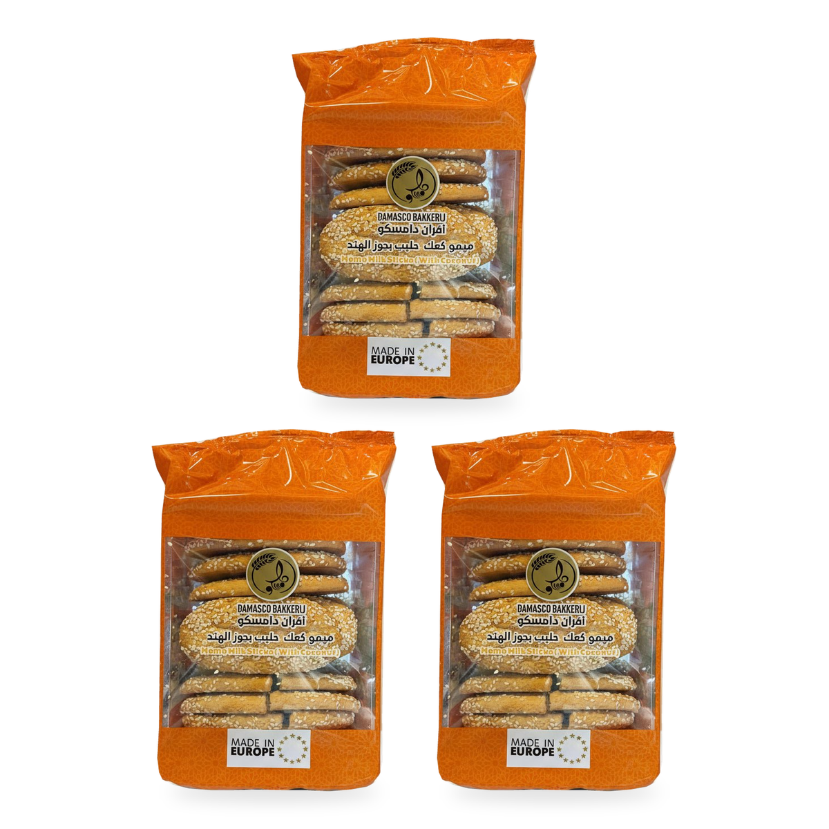 Kaak oriental Damasco 300 g – lot de 3 sachets