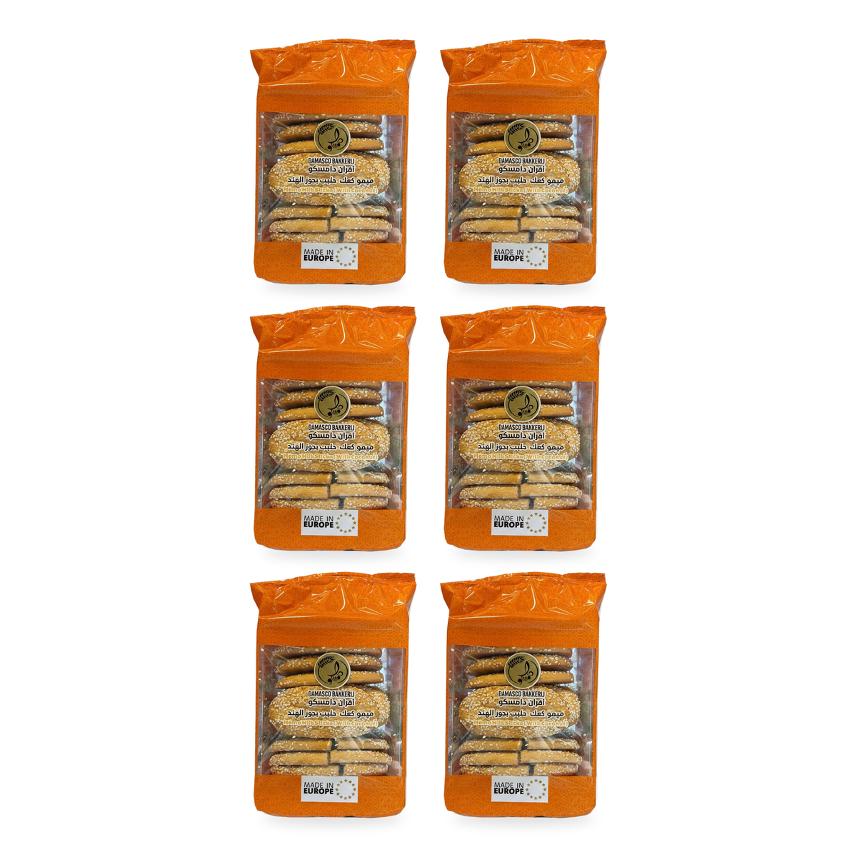 Kaak oriental Damasco 300 g – lot de 6 sachets