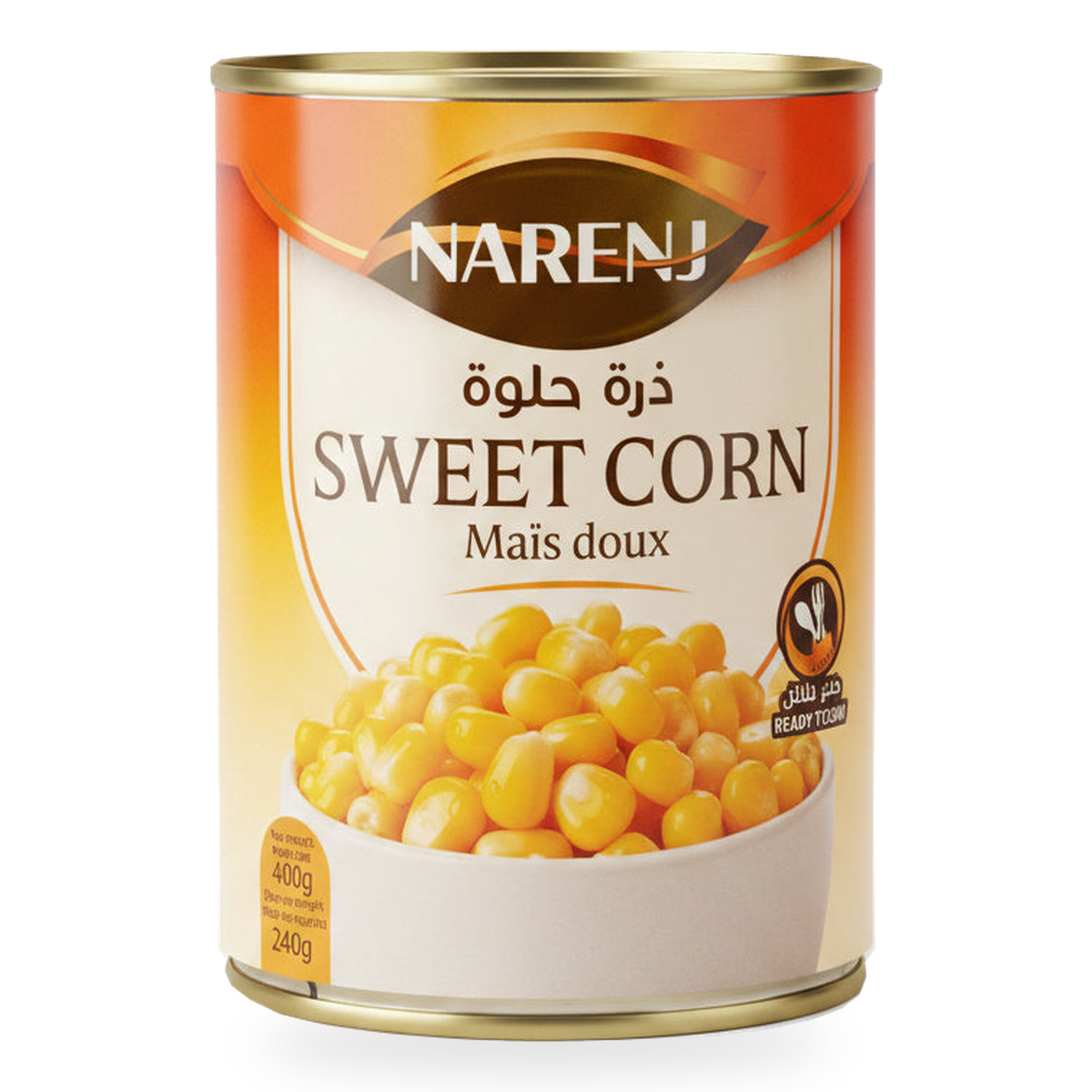 Maïs doux Narenj 400 g – 1 boîte