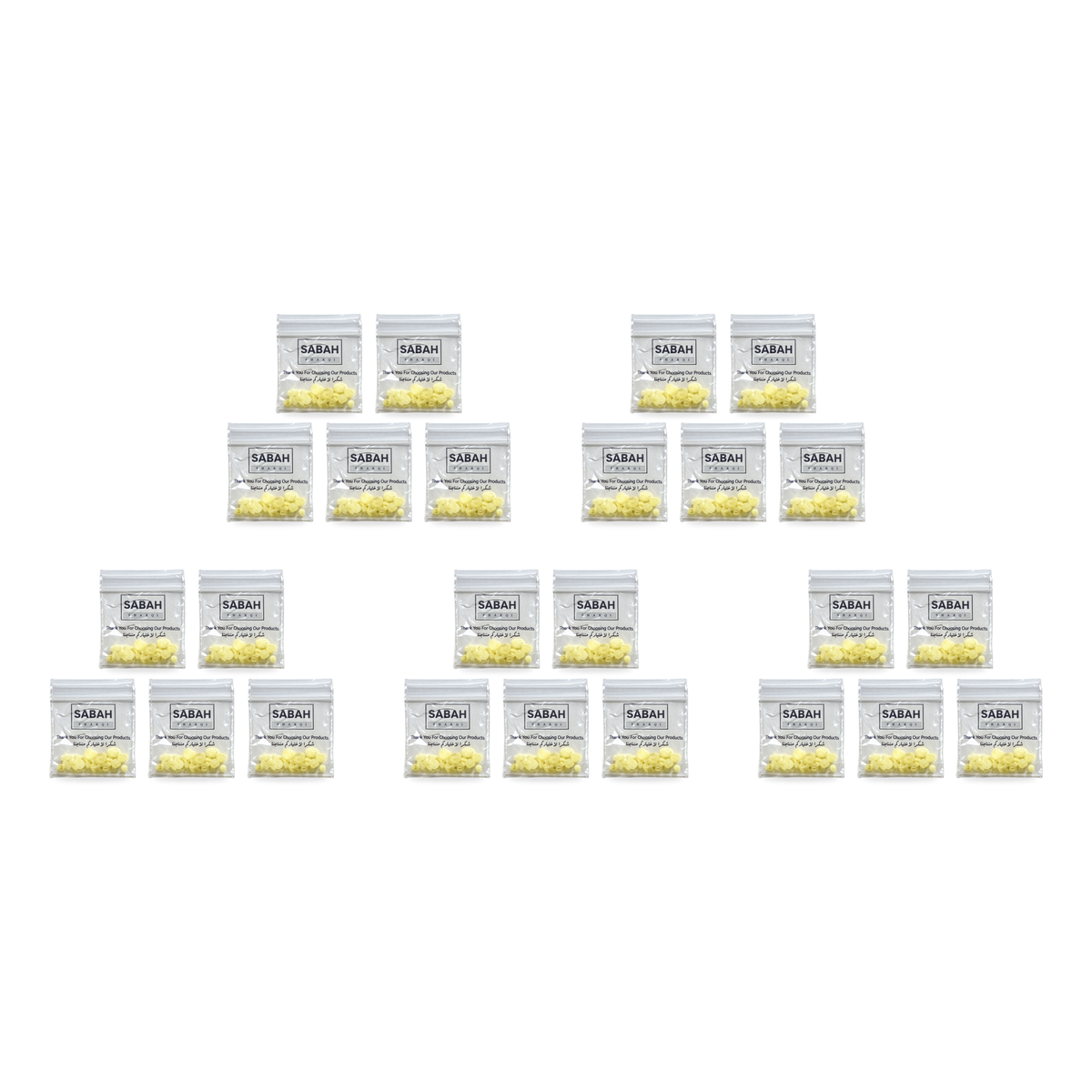 Mastic grec Mistikh Sabah – Lot de 25 sachets