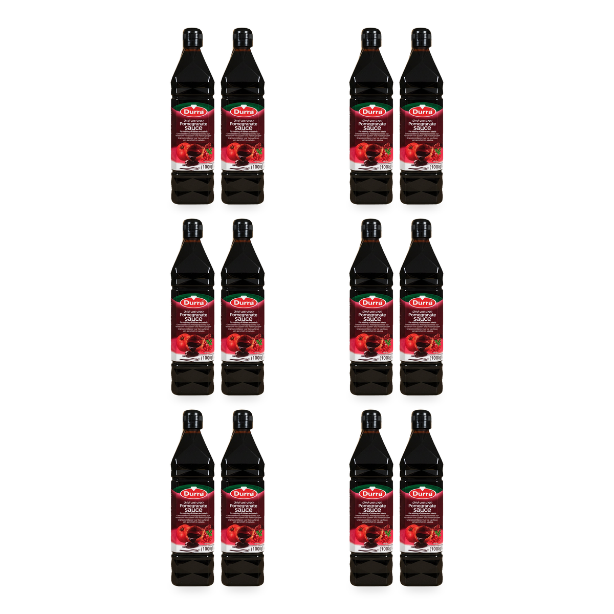 Mélasse de grenade Durra 1 kg — lot de 12 bouteilles