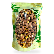 Noix de cajou grillées avec la peau, peu salées, 1 kg - 1 sachet