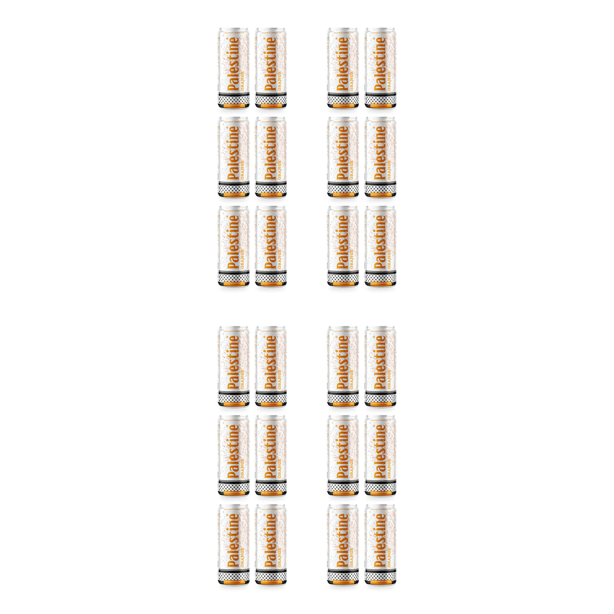 Palestine Orange 330 ml – Lot de 24 canettes