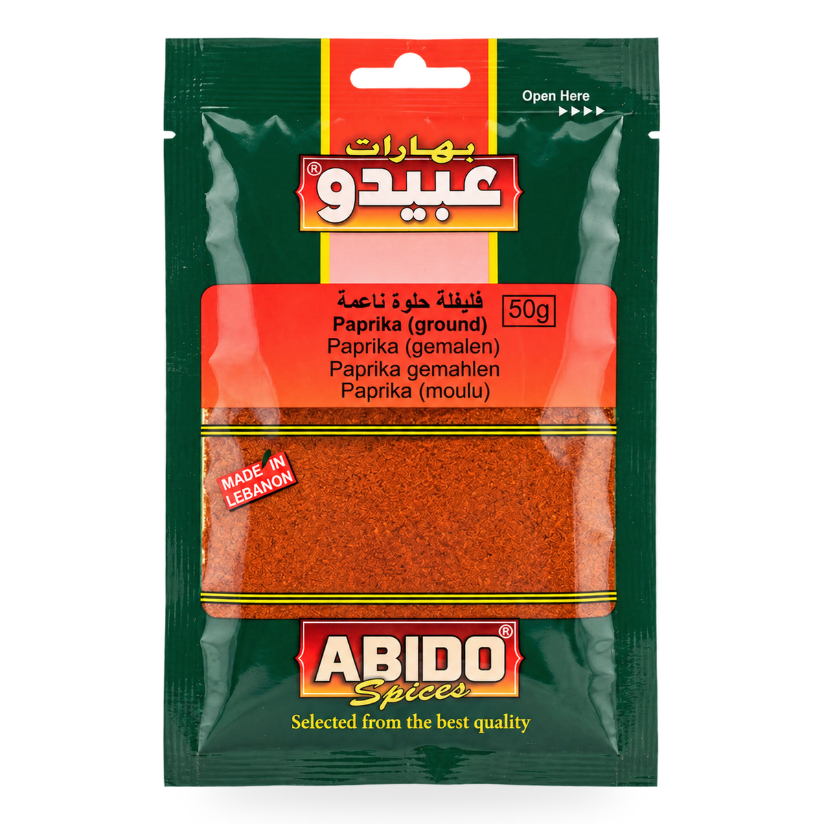 Paprika moulu Abido Spices 50 g – 1 sachet