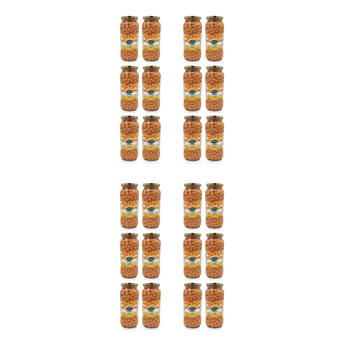 Pois chiches Narenj 540 g – lot de 24 bocaux