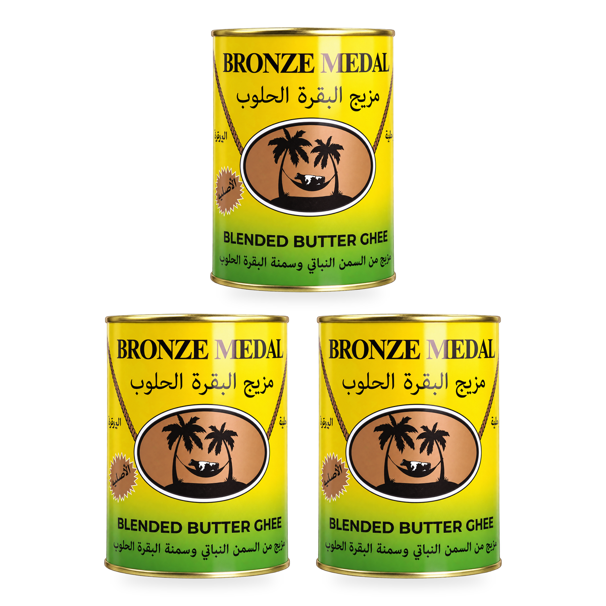Smen ghee mixte Bronze Medal 800 g, 3 unités, image de présentation
