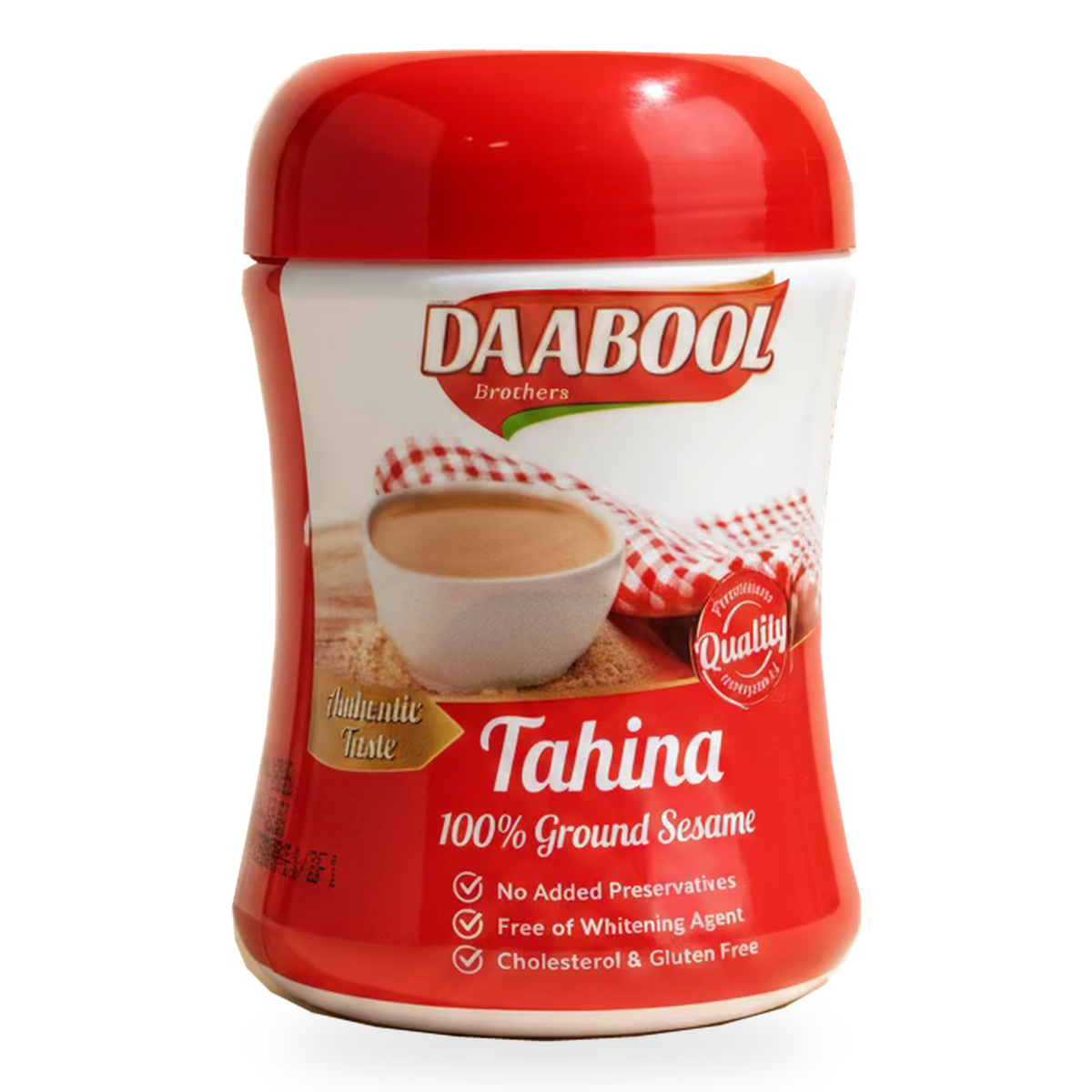 Tahina crème de sésame Daabool 400 g – 1 pot