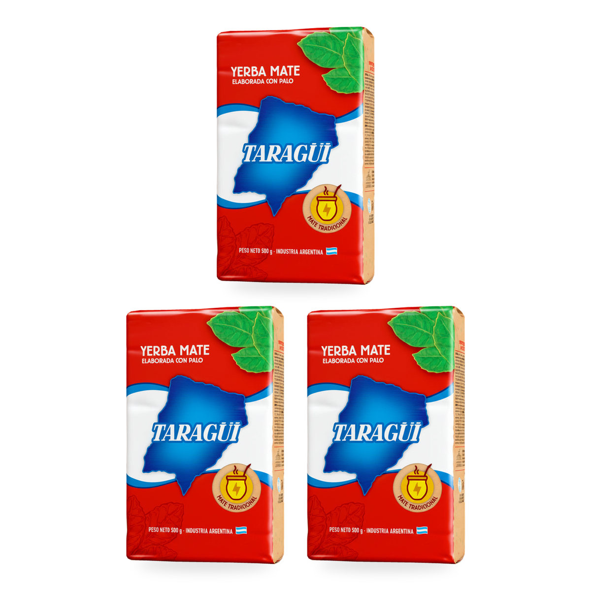Yerba maté Taragüi 500 g – lot de 3 paquets