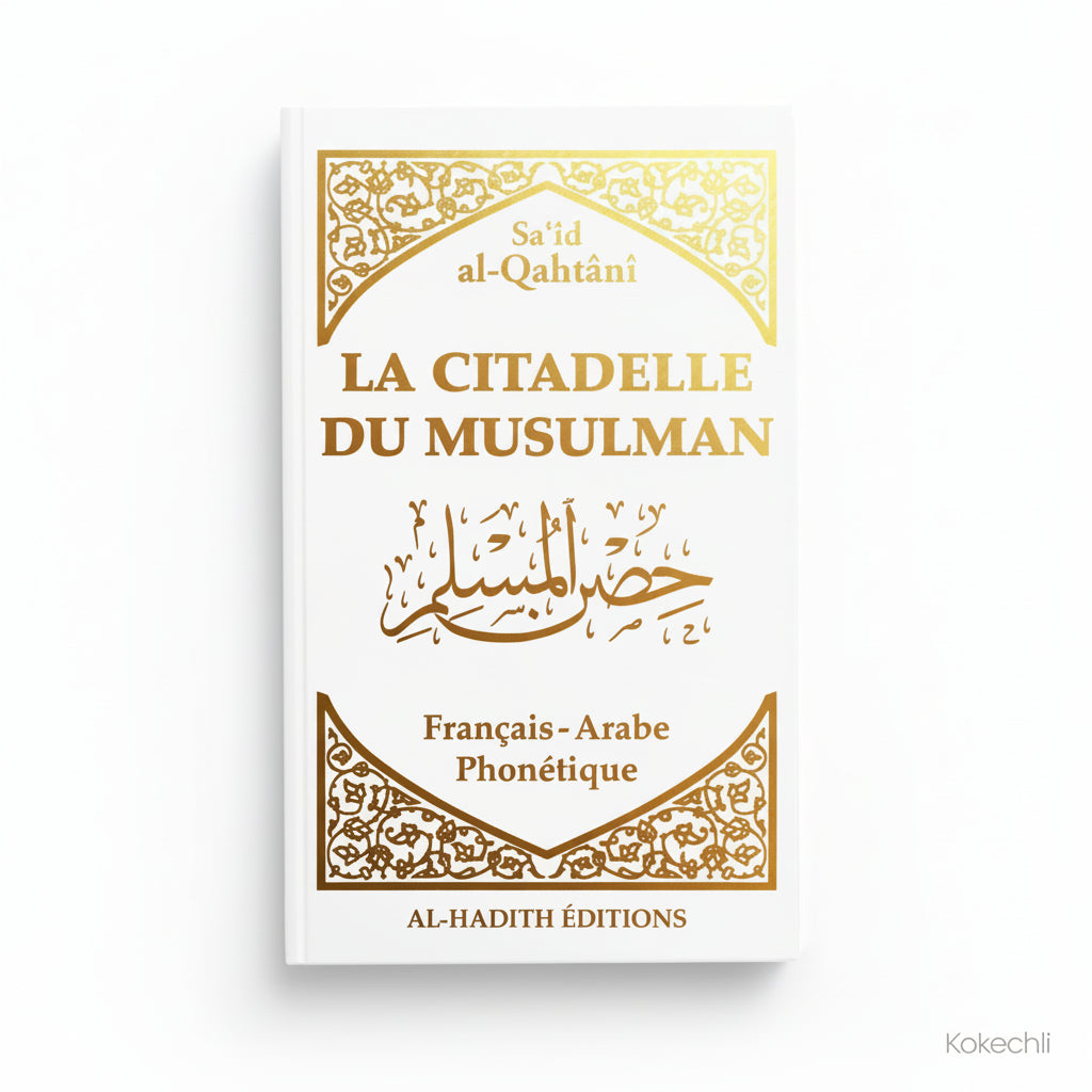 La Citadelle du Musulman - Recueil d’invocations authentiques – Blanc - De Sa‘îd Al - Qahtânî – Éditions Al - Hadîth - KokechliAl Hadîth