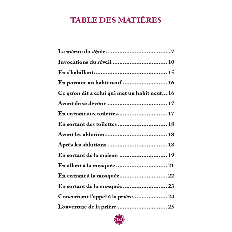 La Citadelle du Musulman - Recueil d’invocations authentiques - De Sa‘îd Al - Qahtânî – Éditions Al - Hadîth - Kokechli Al Hadîth