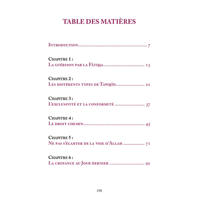 La Fâtiha : Guide pour l’humanité – ‘Abd Ar - Razzâq Al - Badr – Éditions Al - Hadîth - Kokechli Al Hadîth