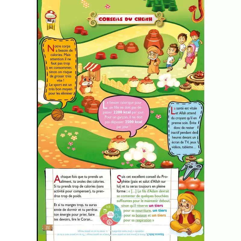 La Grande Course vers le Paradis – Bande dessinée & jeux éducatifs - à partir de 7 ans - KokechliSana