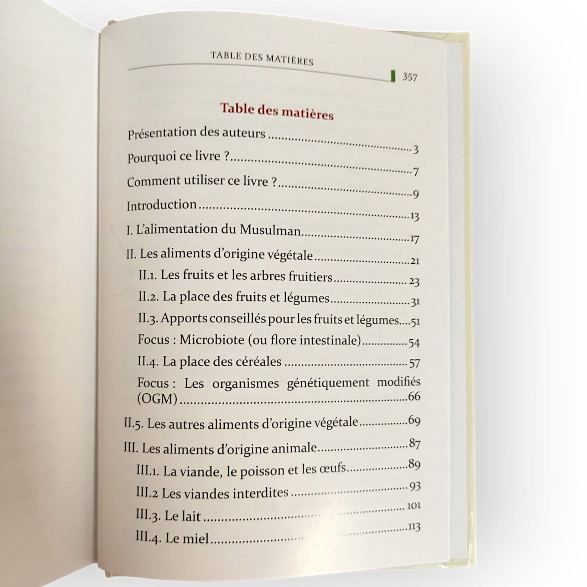 La nutrition en Islam - Un guide pour une alimentation saine et spirituelle - KokechliMa boutique