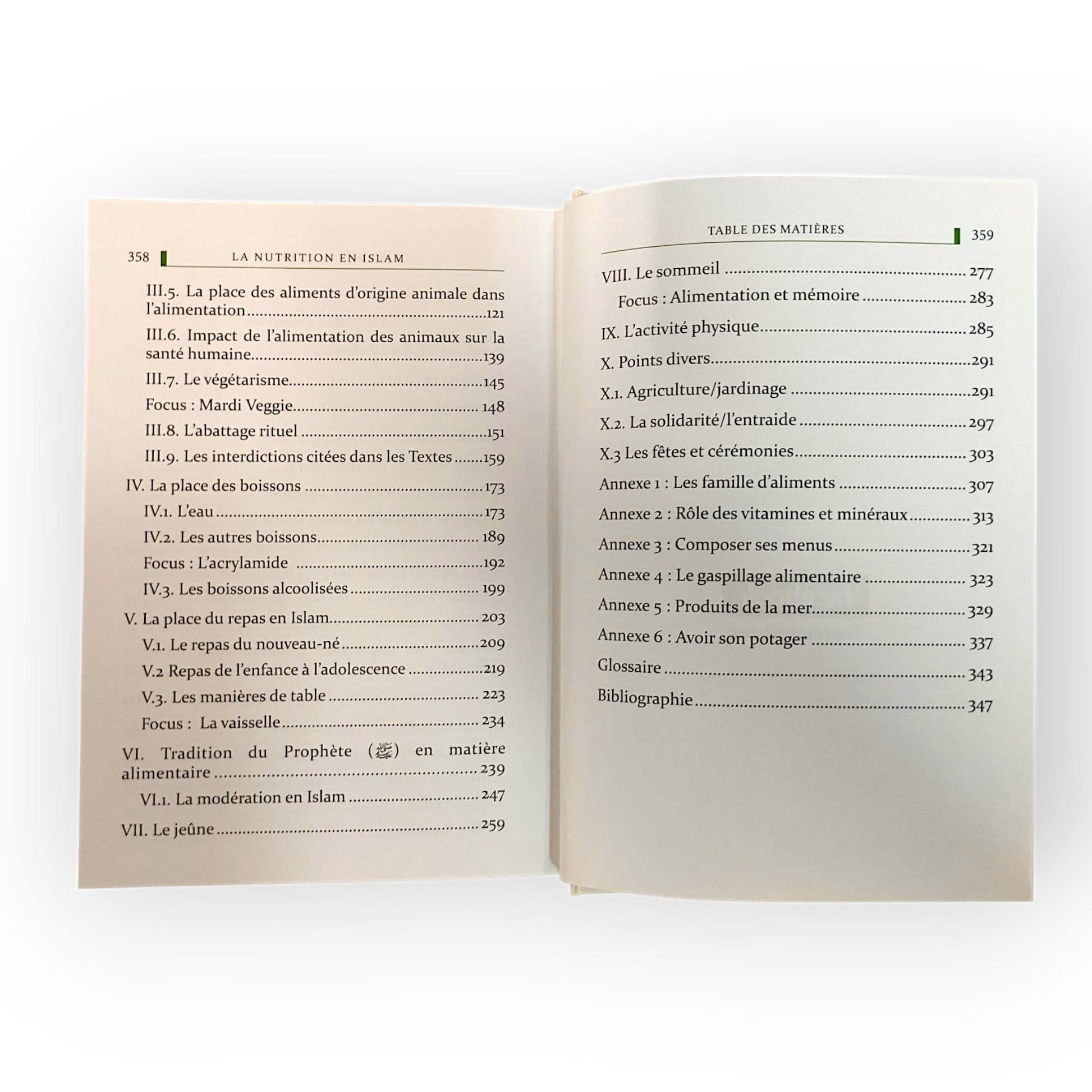 La nutrition en Islam - Un guide pour une alimentation saine et spirituelle - KokechliMa boutique