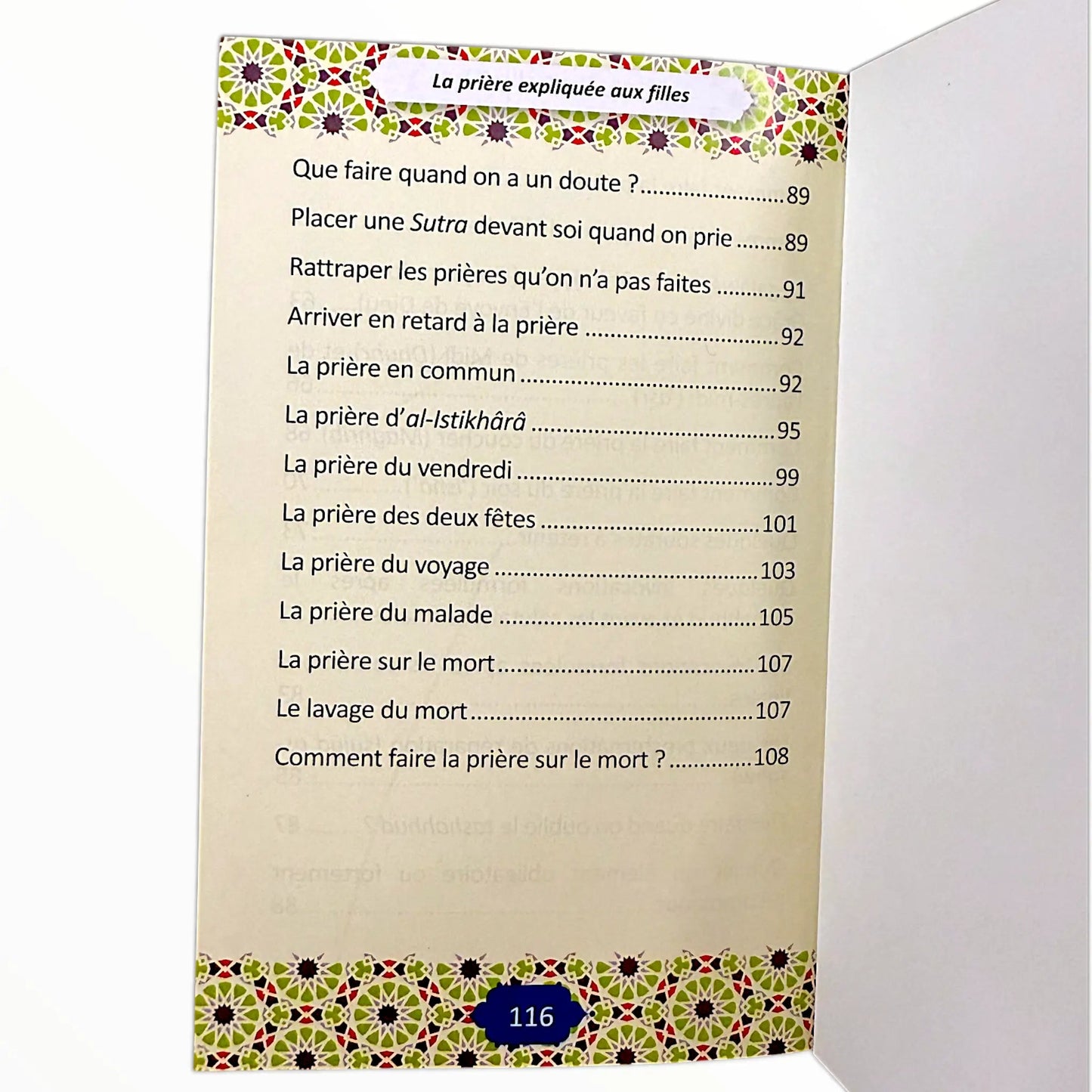 La prière expliquée aux filles - KokechliMaison d'Ennour