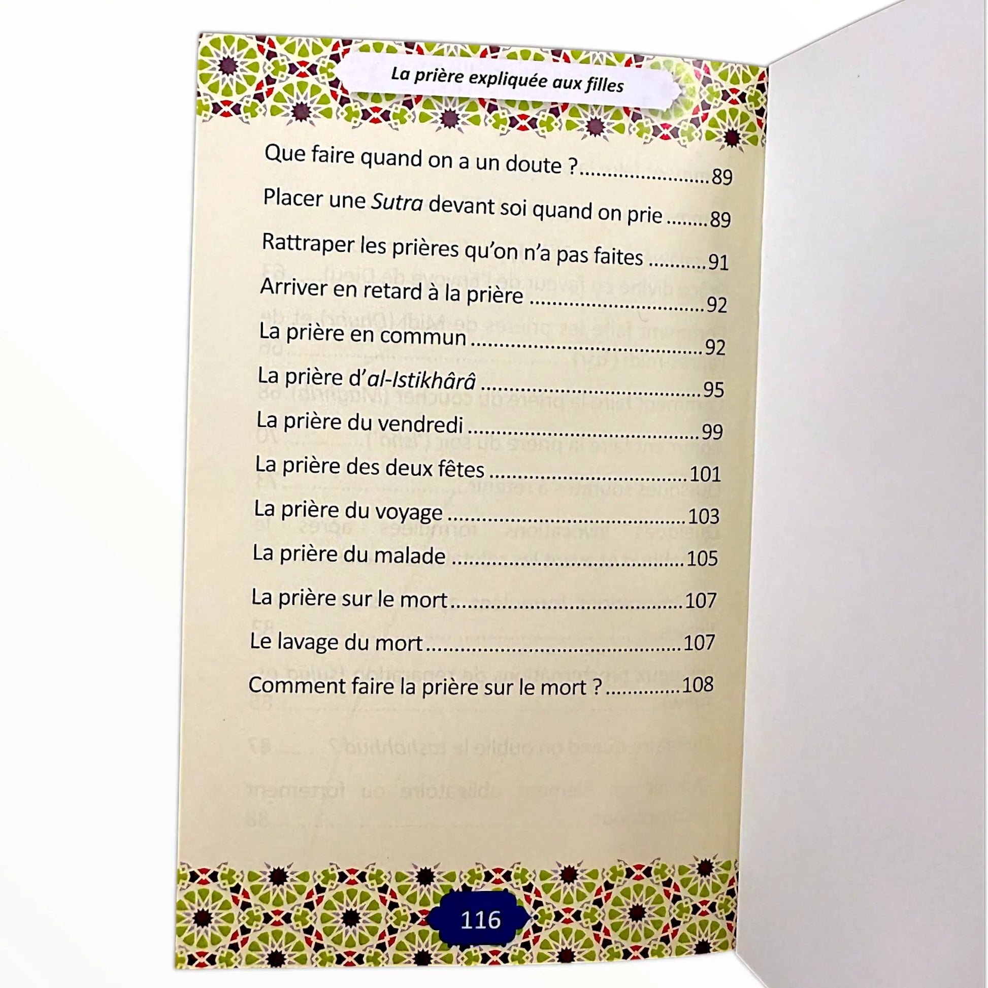 La prière expliquée aux filles - KokechliMaison d'Ennour