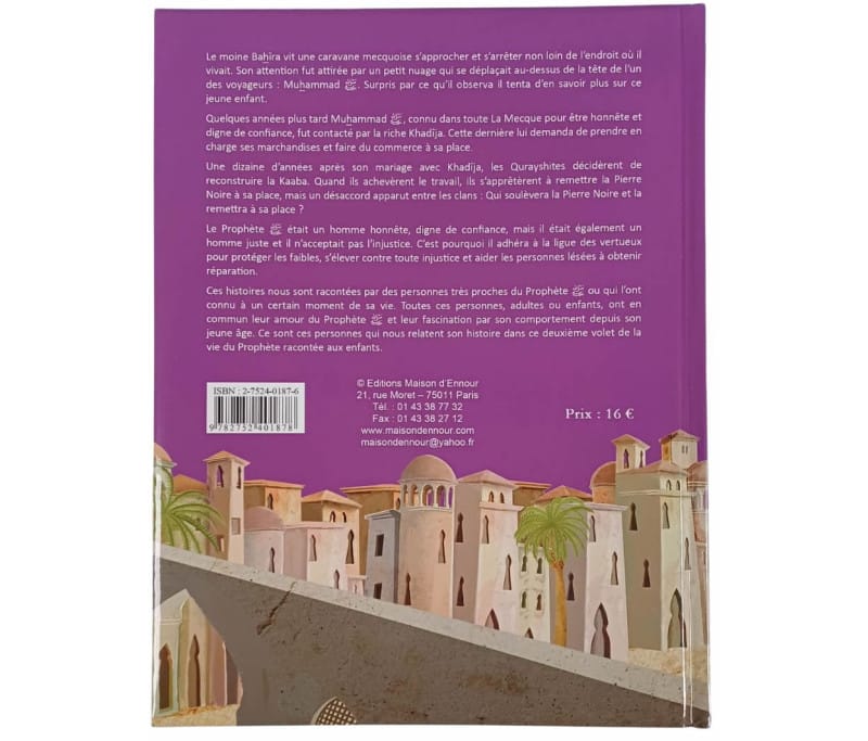 La vie du Prophète racontée aux enfants – 4 Tomes Illustrés (Dès 4 ans) - KokechliMa boutique