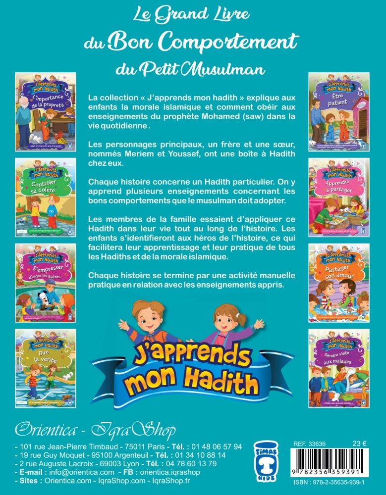 Le Grand Livre du Bon Comportement du Petit Musulman – Nur Kutlu – Orientica - Kokechli Kokechli