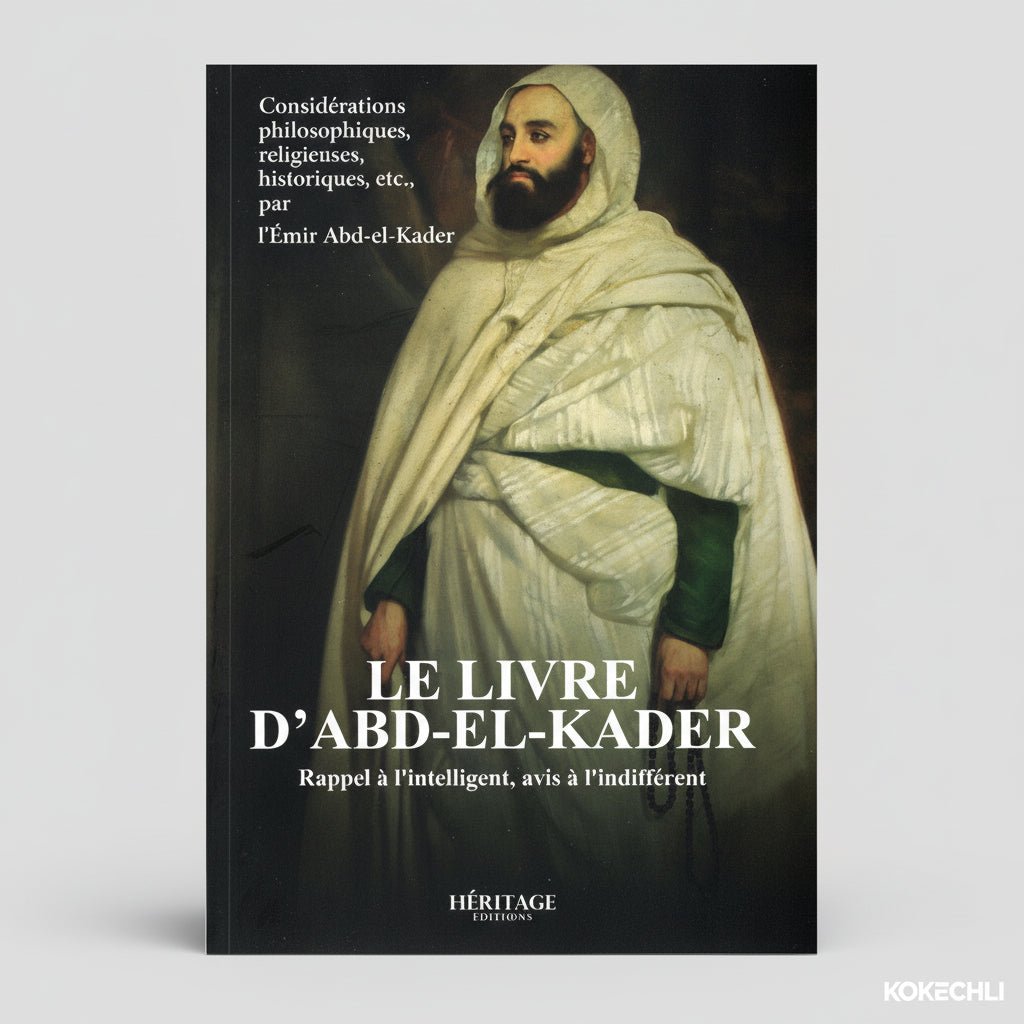 Le Livre d'Abd - el - Kader - Rappel à l'intelligent, avis à l'indifférent | Emir Abdelkader | Éditions Héritage - Kokechli Éditions Héritage