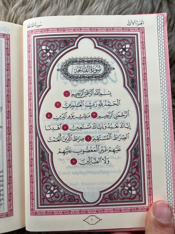 Le Noble Coran Bilingue 20 x 14 cm Arabe - Français | Couverture verte - KokechliMa boutique