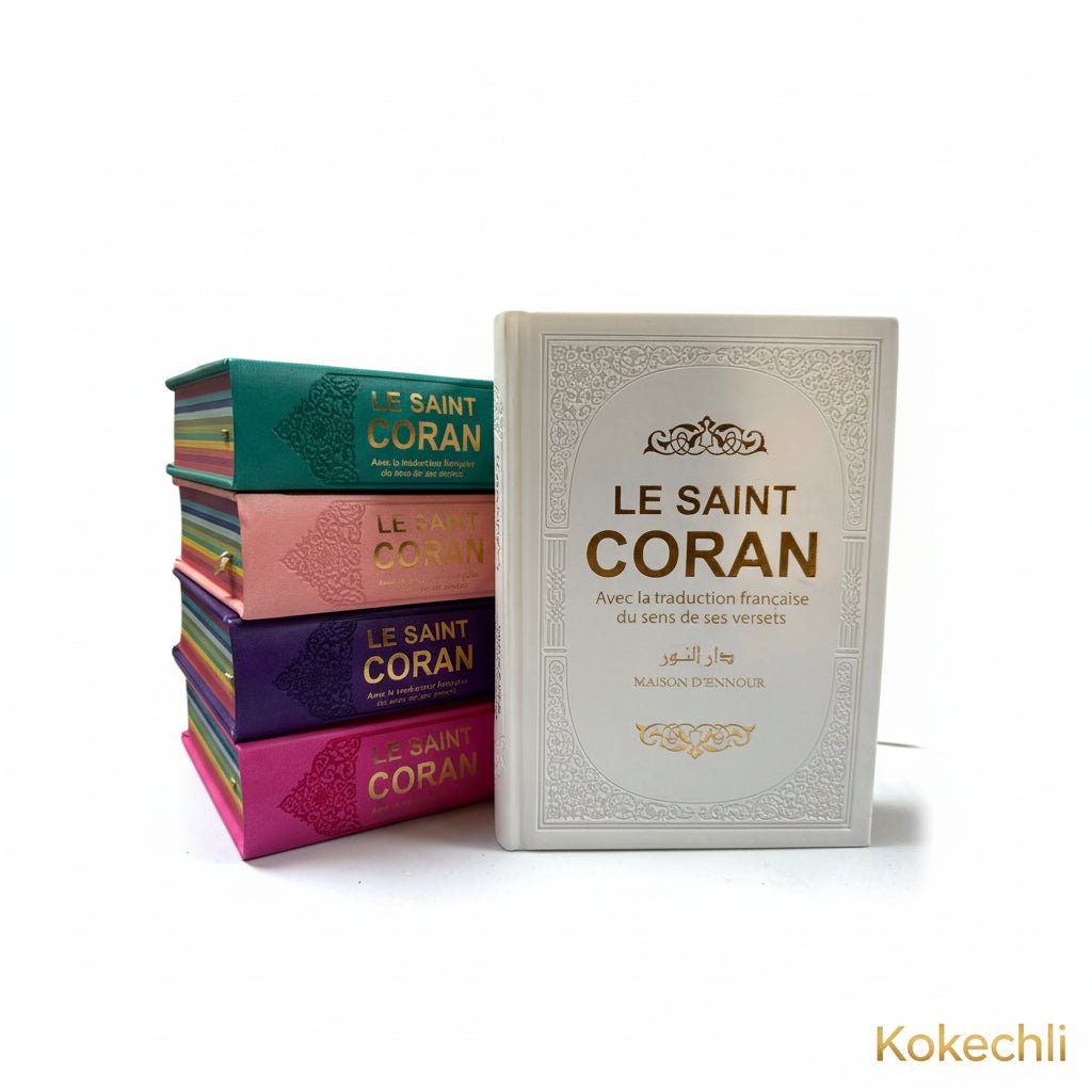 Le Saint Coran arabe/français – Édition arc - en - ciel (10 couleurs) – Couverture rigide - Kokechli Maison d'Ennour