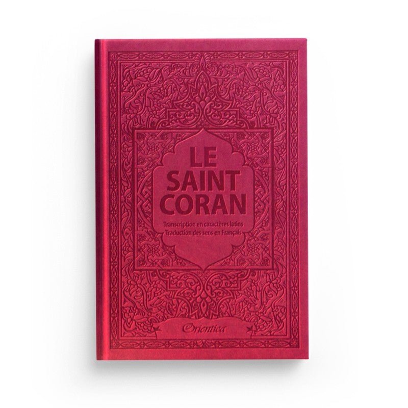 Le Saint Coran - Couverture Daim - Français - Arabe - Phonétique 14*20 cm - Kokechli Ma boutique