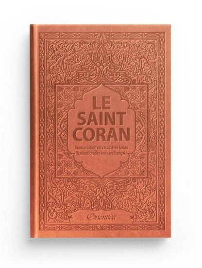 Le Saint Coran - Couverture Daim - Français - Arabe - Phonétique 14*20 cm - Kokechli Ma boutique