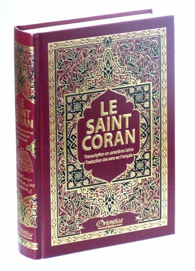 Le Saint Coran - Couverture Daim - Français - Arabe - Phonétique 14*20 cm - Kokechli Ma boutique