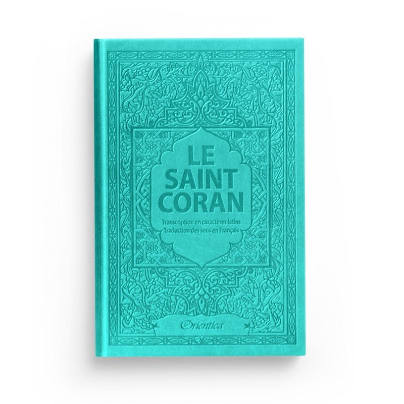 Le Saint Coran - Couverture Daim - Français - Arabe - Phonétique 14*20 cm - Kokechli Ma boutique