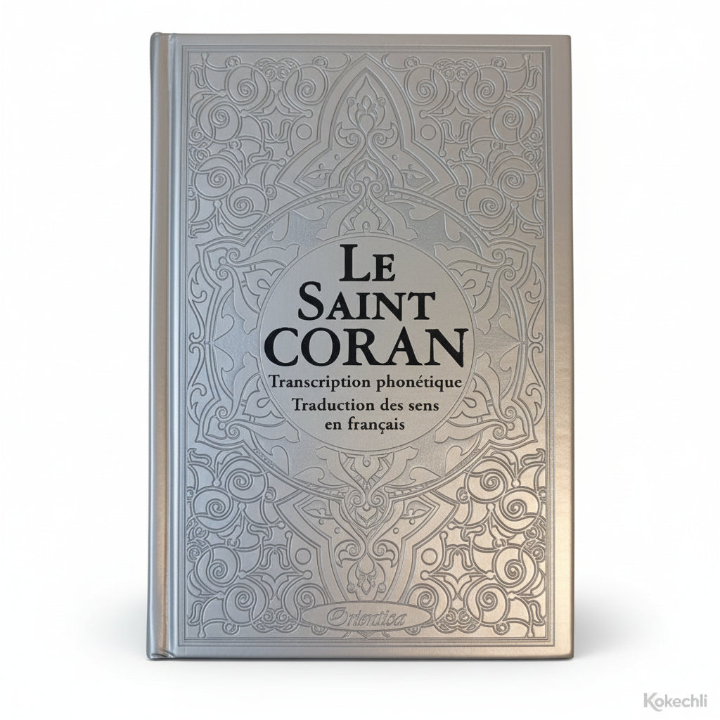 Le Saint Coran - Couverture Daim - Français - Arabe - Phonétique 14*20 cm - Kokechli Ma boutique