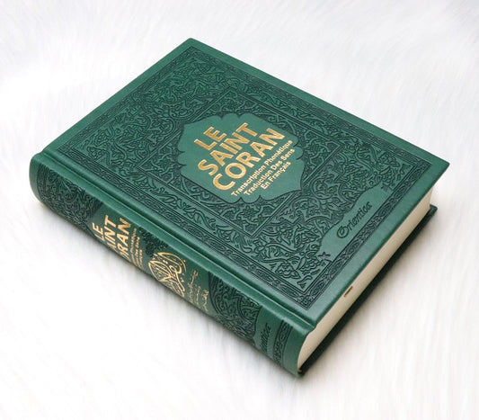 Le Saint Coran en arabe (transcription phonétique + traduction française) – Édition de luxe – Orientica - Kokechli Orientica