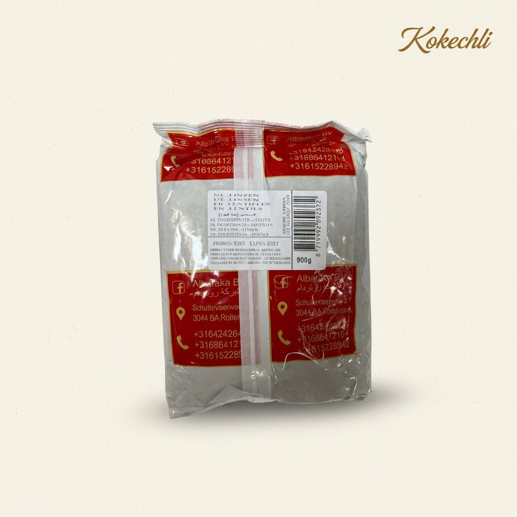 Lentilles Vertes 900 g – Al Baraka | Légumineuse Naturelle Riche en Protéines - Kokechli Al Baraka