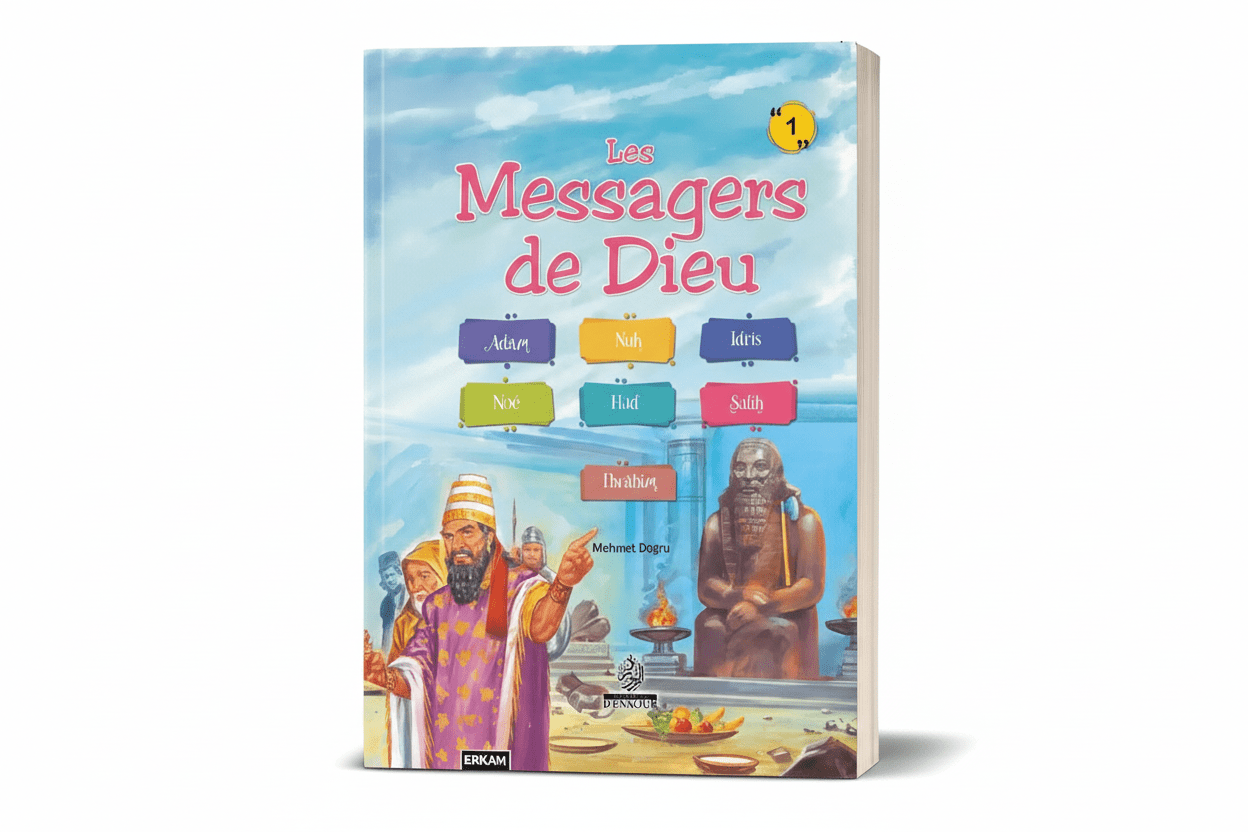 Les Messagers de Dieu racontés aux enfants dès 7 ans (Tome 1) – Mehmet Doğru - Histoires des Prophètes – Enfants 7 ans et + - KokechliMaison d'Ennour