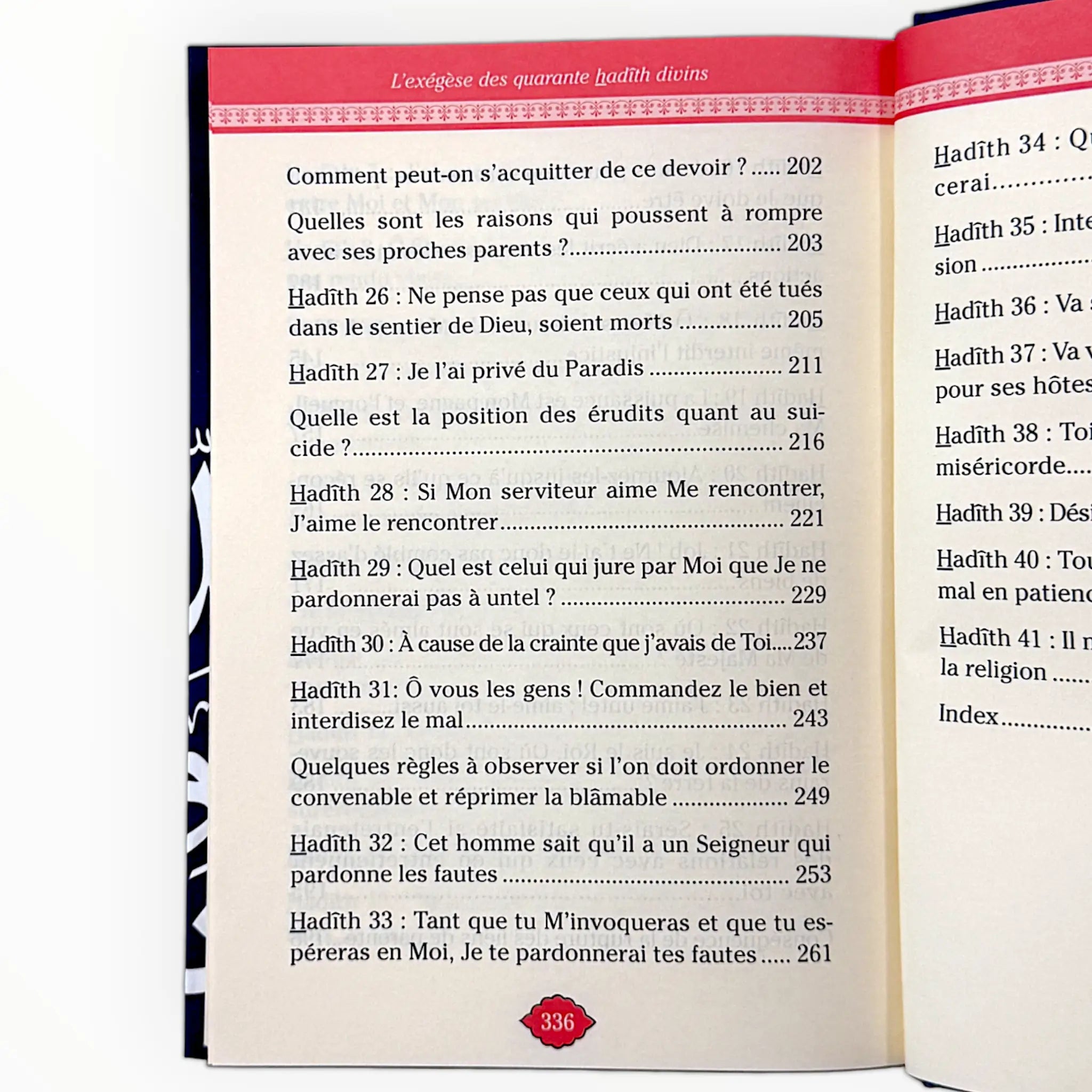 L’exégèse des quarante hadîth divins, de Abderazzak Mahri - KokechliMaison d'Ennour