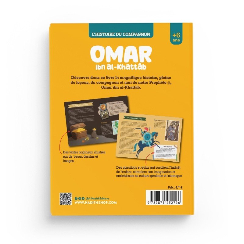 L’histoire du compagnon Omar ibn al - Khattab – Éditions Al - Hadîth - Kokechli Al Hadîth