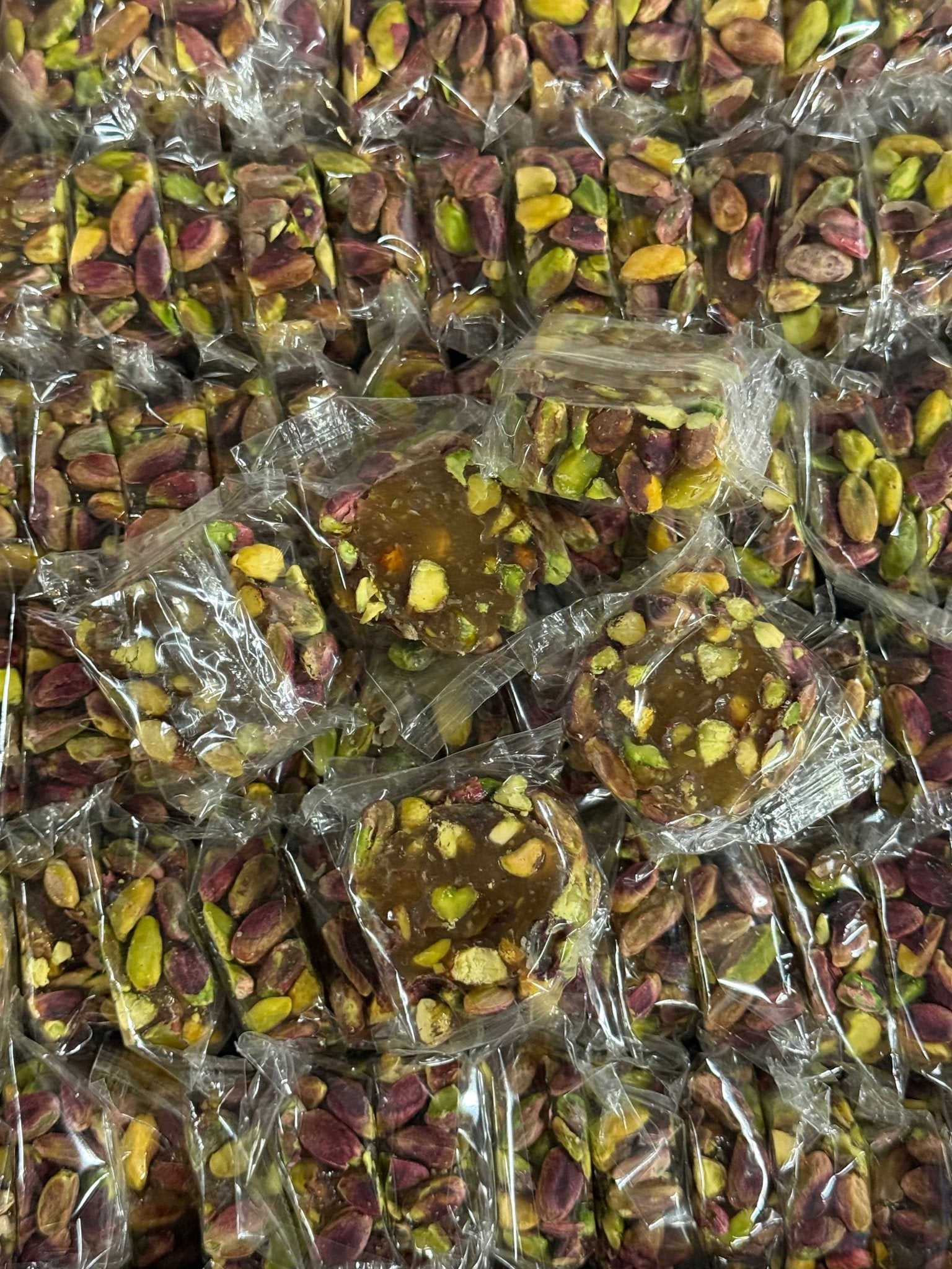 Lokoums à la pistache extra – 15 Pièces ronde d’environ 450 g - KokechliKokechli