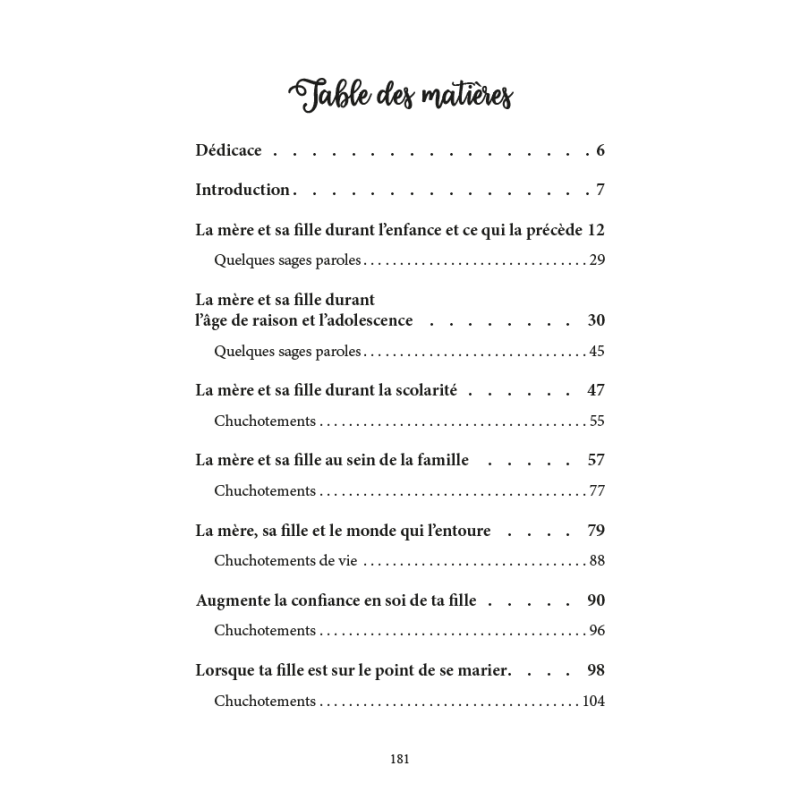 Ma fille je t’aime – 700 façons de montrer à ta fille que tu l’aimes – Éditions Al - Hadith - Kokechli Al Hadîth