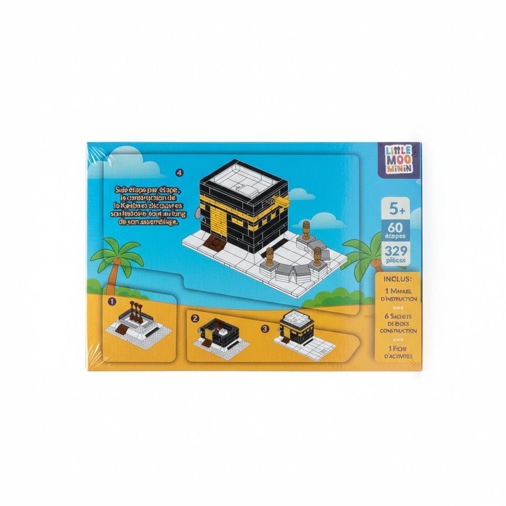 Ma Kaaba à Construire – Jeu de Construction Éducatif (329 pièces - Dés 5 ans ) - Kokechli Kokechli