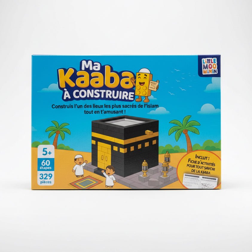 Ma Kaaba à Construire – Jeu de Construction Éducatif (329 pièces - Dés 5 ans ) - Kokechli Kokechli