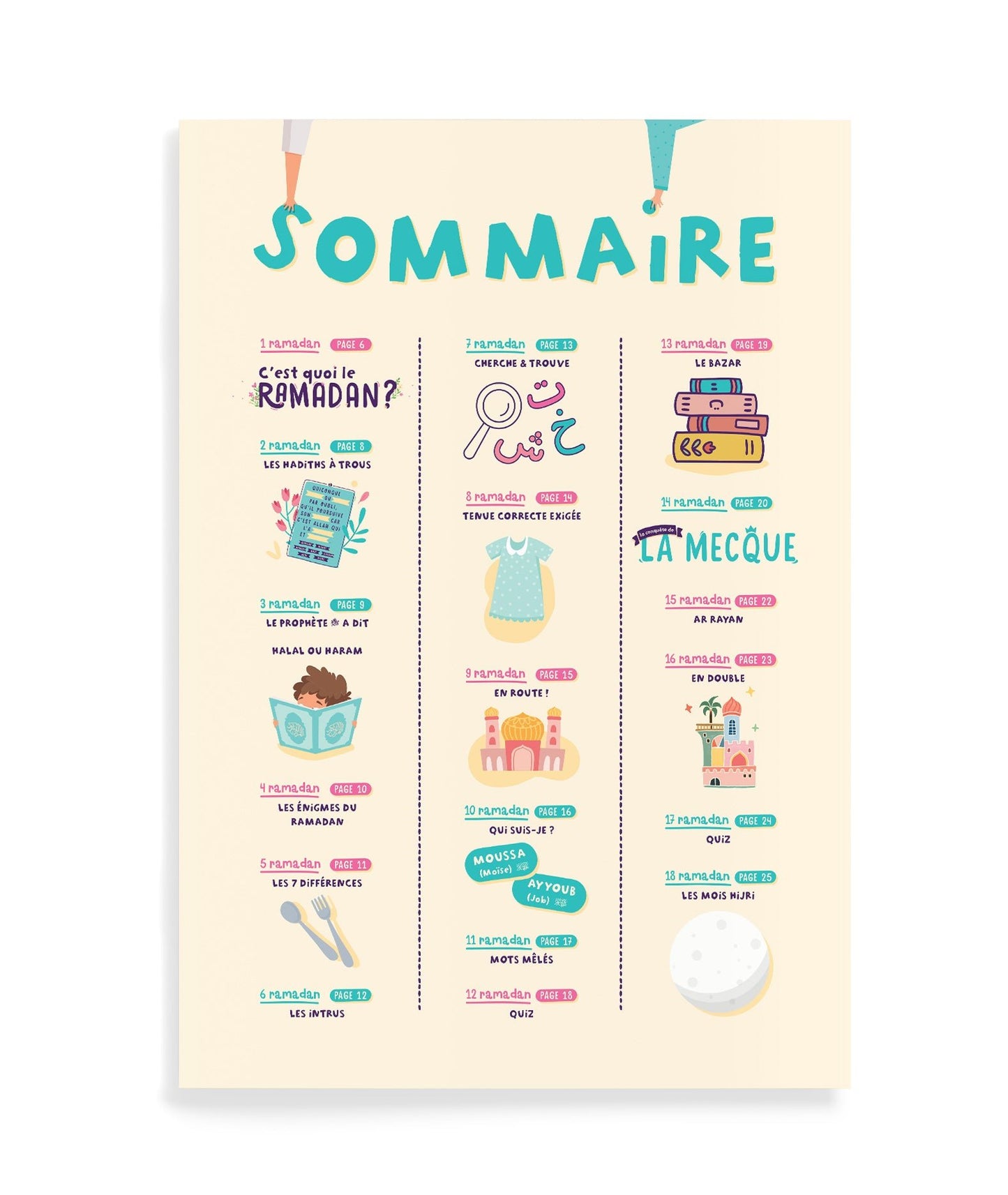 Mon cahier d’activités du Ramadan – Dès 6 ans (DeeniLearn) - KokechliDeeniLearn