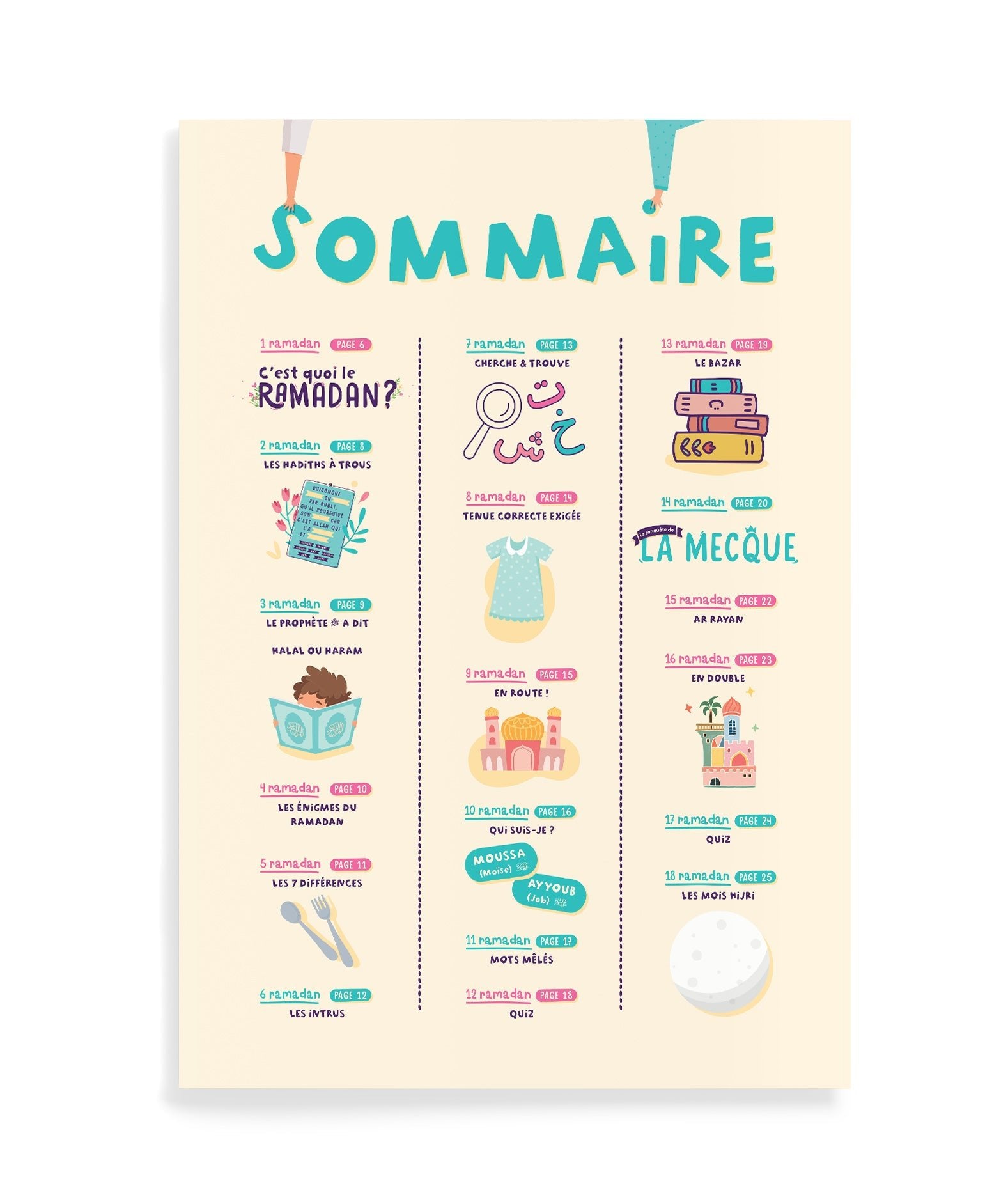 Mon cahier d’activités du Ramadan – Dès 6 ans (DeeniLearn) - KokechliDeeniLearn