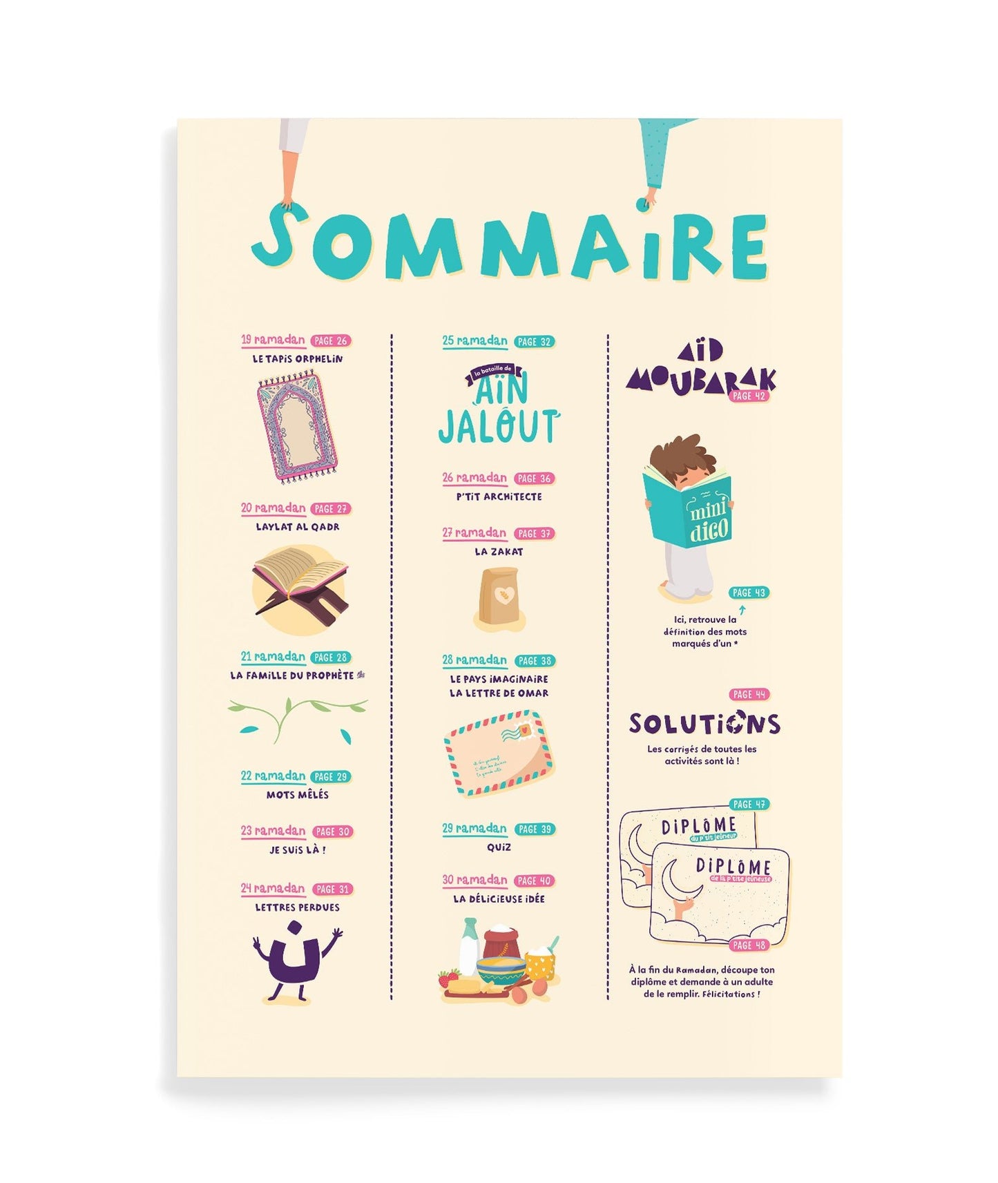 Mon cahier d’activités du Ramadan – Dès 6 ans (DeeniLearn) - KokechliDeeniLearn