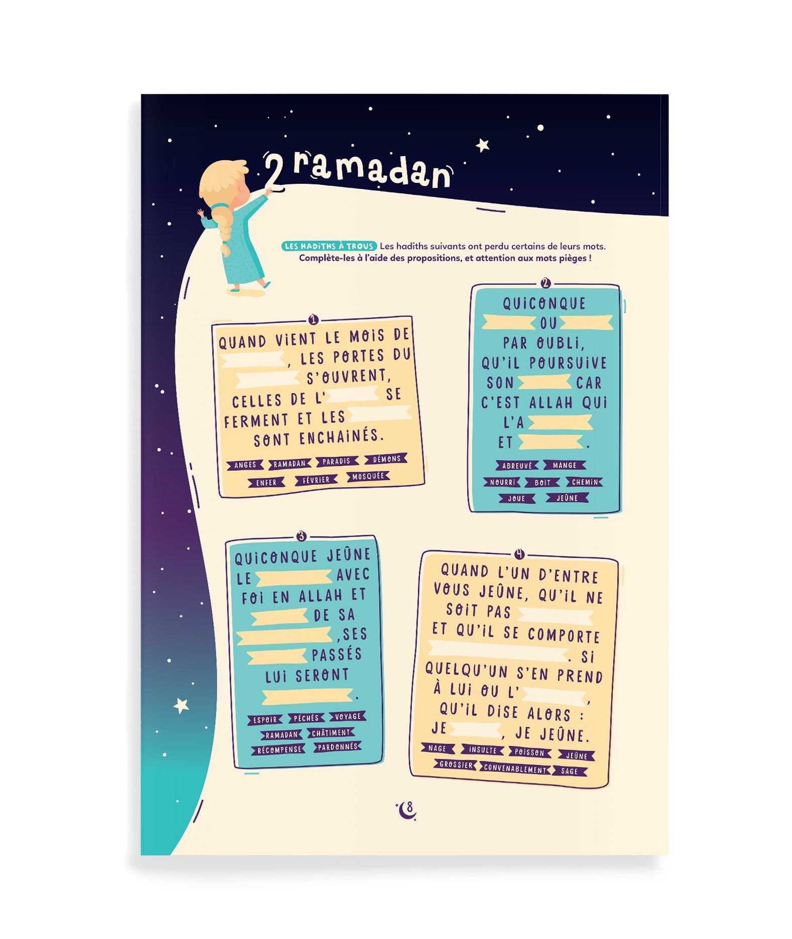 Mon cahier d’activités du Ramadan – Dès 6 ans (DeeniLearn) - KokechliDeeniLearn