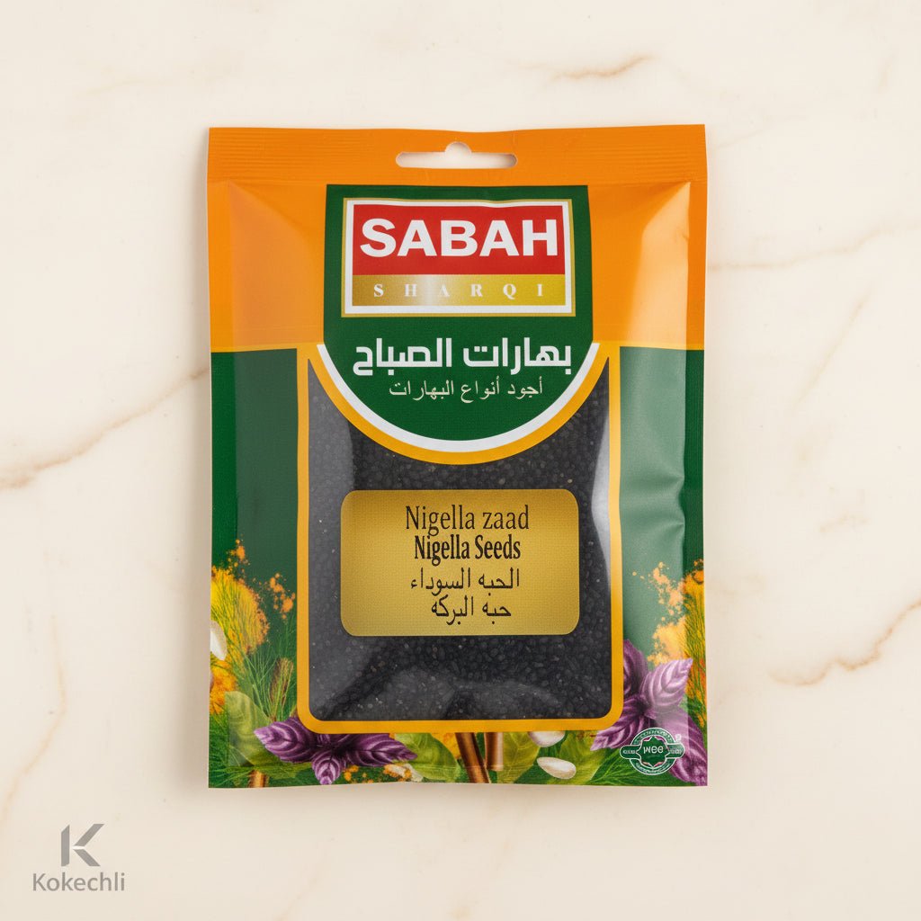 Nigelle Sabah 60 g – Graines de Cumin Noir Authentiques (Habbatus Sauda) - Kokechli Sabah