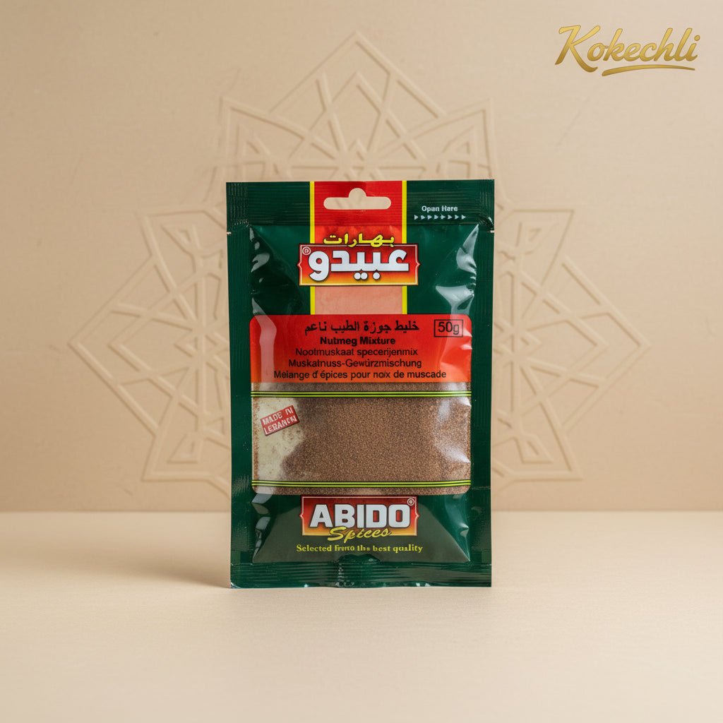 Noix de Muscade Moulue Abido 50 g – Épice Chaude & Parfumée - Kokechli Abido