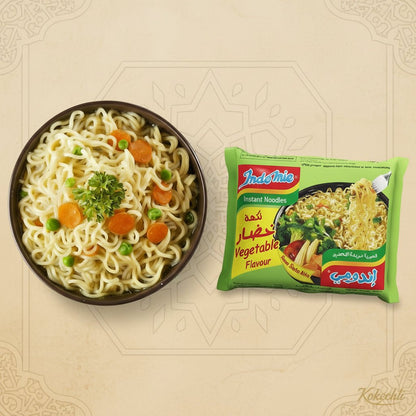 Noodles Indomie Nouilles instantanées Halal – Vegetable Flavour - Kokechli Al baraka