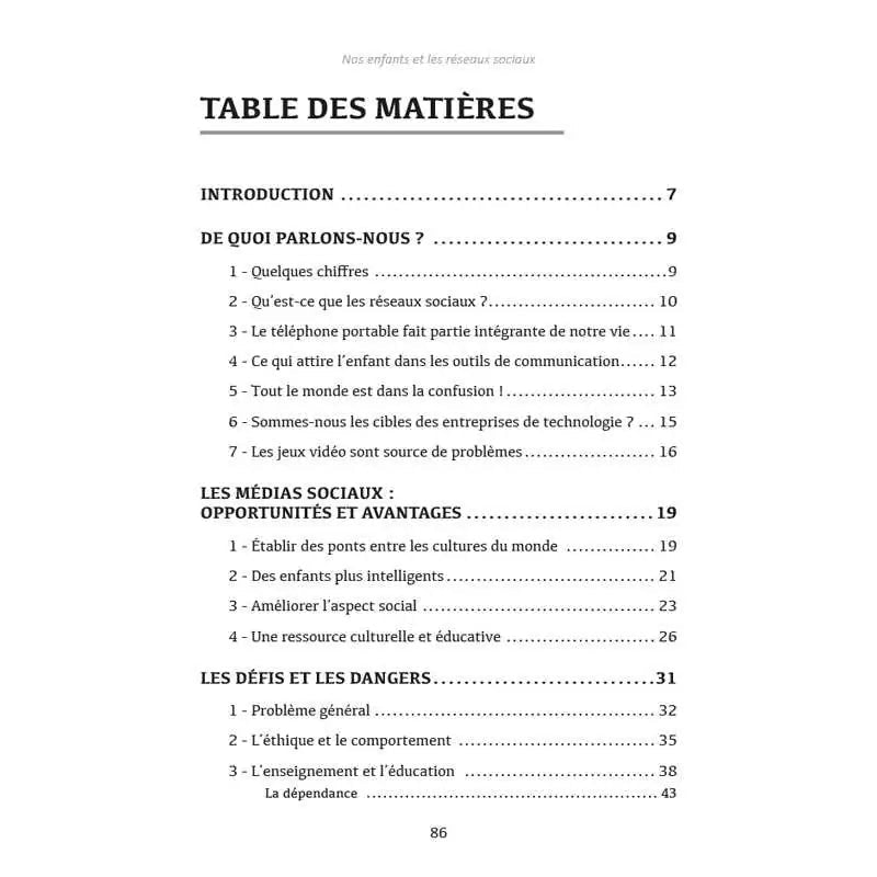 Nos Enfants et les Réseaux Sociaux - Sensibiliser sans culpabiliser - Éditions Al Hadîth - KokechliAl Hadîth