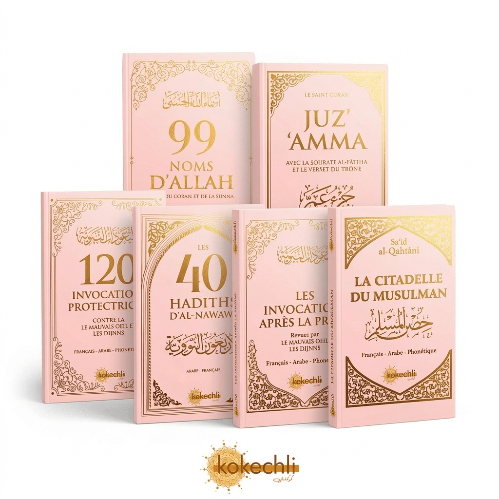 Pack cadeau  - petits livres spirituels - Rose - 6 livres