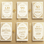 Pack Ramadan blanc - 6 petits livres spirituels - Kokechli Kokechli