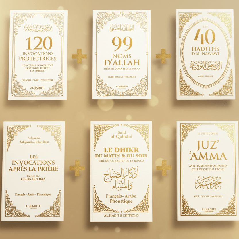 Pack Ramadan blanc - 6 petits livres spirituels - Kokechli Kokechli